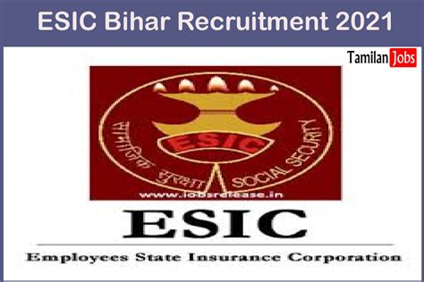 ESIC Bihar Recruitment 2021 Out Apply For 36 Professor Jobs