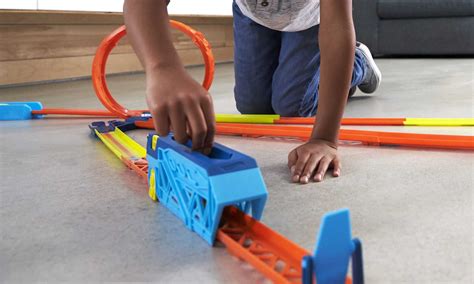 Hot Wheels Track Builder Do Rozbudowy Przesuwany Przyspieszacz Pojazdy Tory I Gara E Sklep