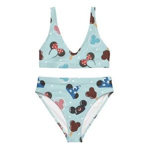 Park Day Recycled High Waisted Bikini Etsy