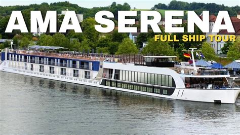 AMA Serena Full Ship Walkthrough Tour Review 4K AMA Waterways