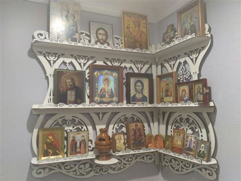 Иконостас для дома своими руками угловой (80 фото) - фото - картинки и ...