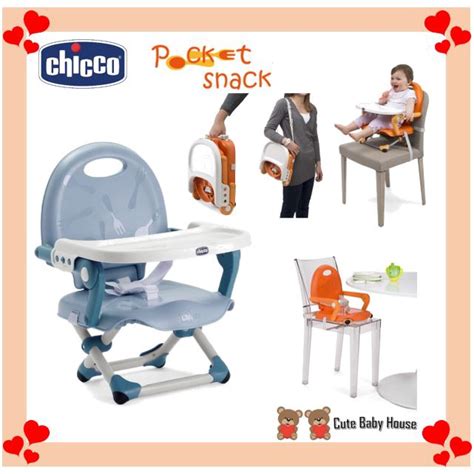 Chicco Pocket Snack Booster Seat Shopee Malaysia