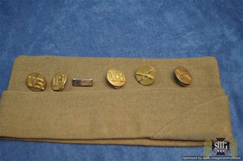 Smgm 3437 Us Army Ww2 Overseas Cap With Mixed Insignia War Relics