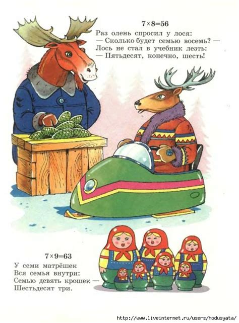 Мама для мам: А. Усачев "Таблица умножения в стихах"