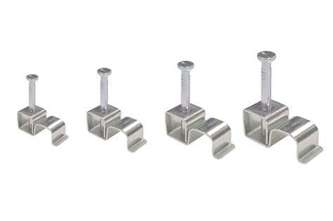 Deligo Flat Tande Metal Cable Clips Deligo