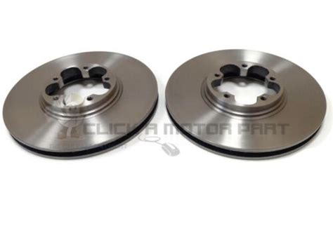 FORD TRANSIT FWD 2000 2006 MK6 FRONT 2 BRAKE DISCS SET FRONT WHEEL