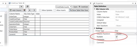 Nullable Columns Rule