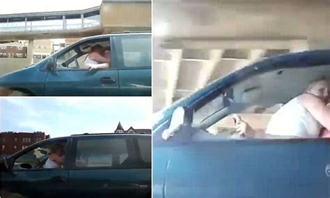Chicago S Eisenhower Expressway Couple Caught On Camera Having Sex In Car While Driving Daily