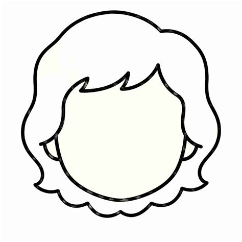 Molde De Rosto Feminino Para Imprimir - Molde de rosto para imprimir - Artesanato Passo a Passo!