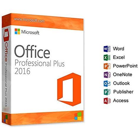 Microsoft Office 2016 Professional Plus 32/64 Bit Produkt Key ...
