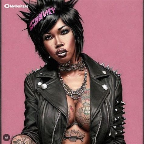 Delotta Brown Delotta Brown Punk Rocker 4 Porn Pic