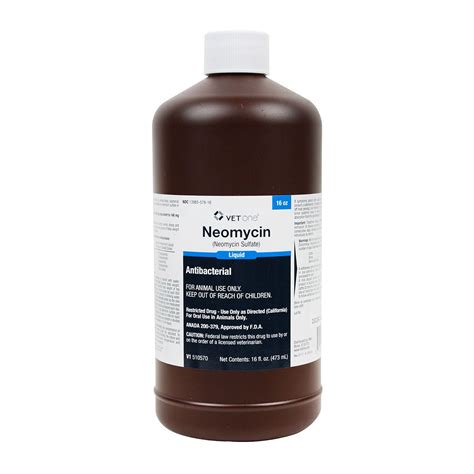 neomycin oral solution rx pbs animal health