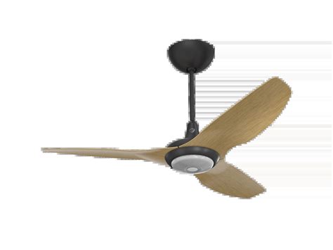 Big Ass Fans Haiku Gen Black Outdoor Ceiling Fan With Caramel