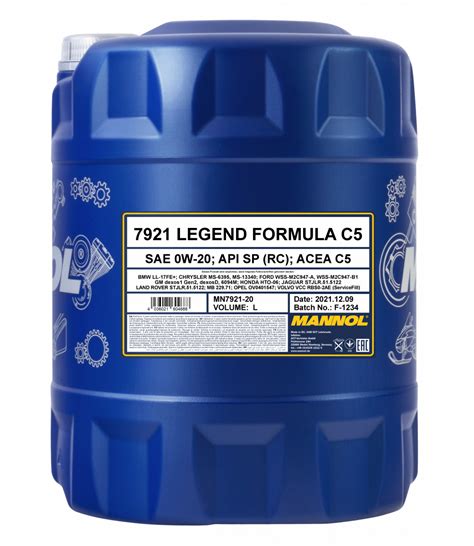 Mannol Legend Formula C W