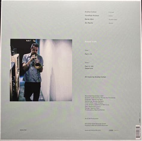 Avishai Cohen Yonathan Avishai Barak Mori Ziv Ravitz Naked Truth