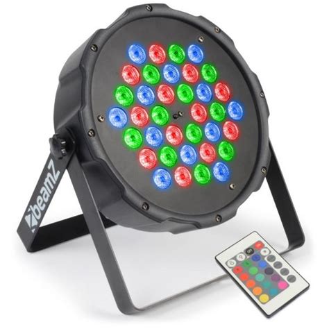 Beamz Projector Led Par Slim 36x 1W Rgb Dmx C Comando 151 290