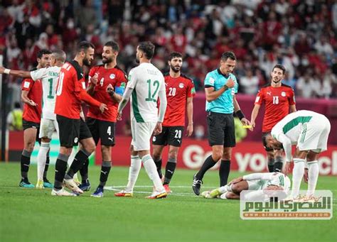 الملا حكمًا لمباراة منتخب مصر ضد الجزائر الودية بالإمارات المصري اليوم