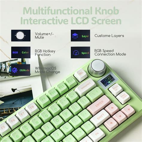 Mua Epomaker Th X Gasket Mechanical Keyboard Layout Triple Mode Hot Swap Gaming Keyboard