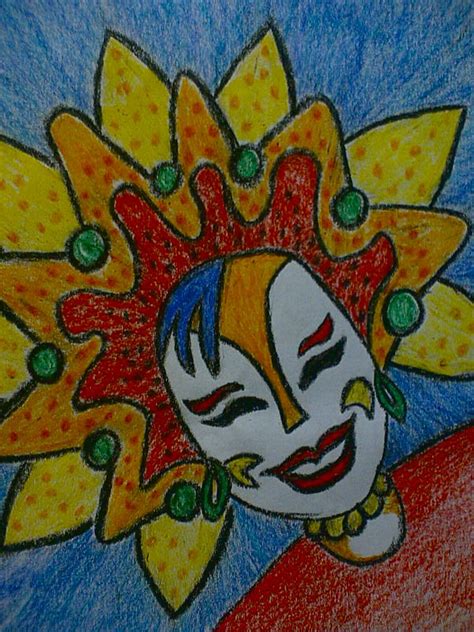 Masskara Festival Drawing