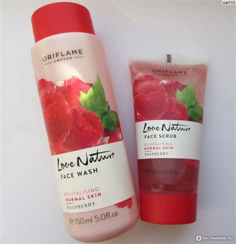 Скраб для лица Oriflame Love Nature face scrub revitalising normal skin ...