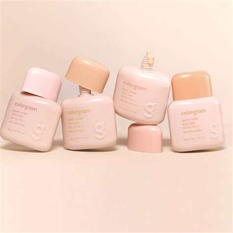 Colorgram GEEK NUDE SKIN TINT Colors Shopee Brasil