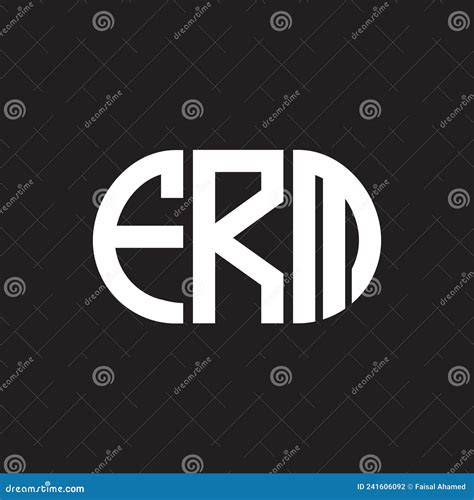 frm letter logo design  black background frm creative initials