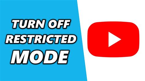 How To Turn Off Restricted Mode On YouTube On PC YouTube