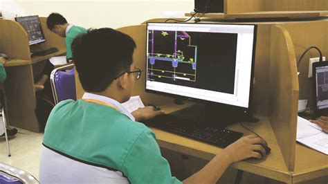 desain pemodelan  informasi bangunan smkn  sampang