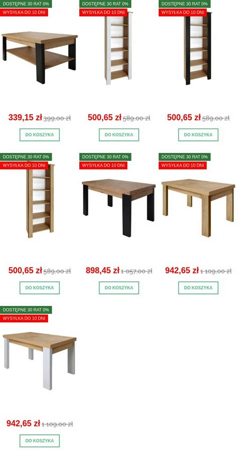Kielecka Fabryka Mebli Gazetka Promocyjna Black Friday Ważna Od 21