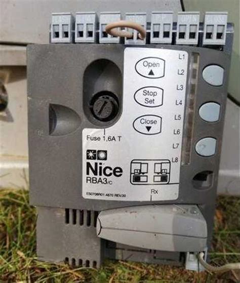Блок управления nice RBA3/C + Приемник | Festima.Ru - Мониторинг объявлений