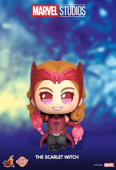 WandaVision Cosbi Mini Figure Scarlet Witch Cm Hot Toys