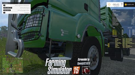 Fs Man Tgs Tipp With Trailer V Man Mod F R Farming Simulator