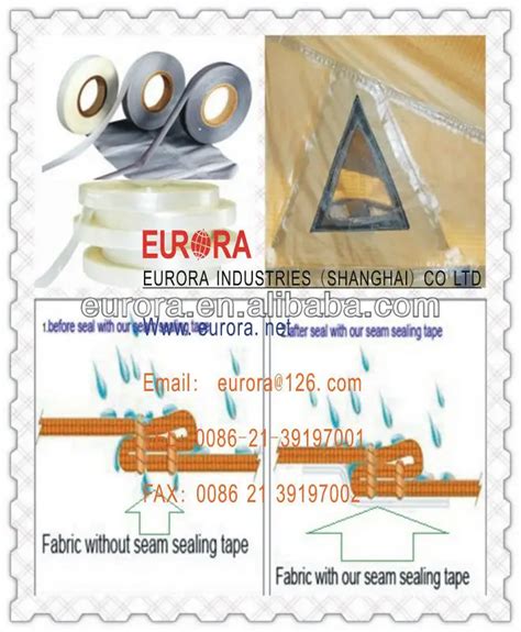 Hot Melt Layer Composite Pu Seam Seal Tape Tpu Seam Sealing Tape For Waterproof Garment And