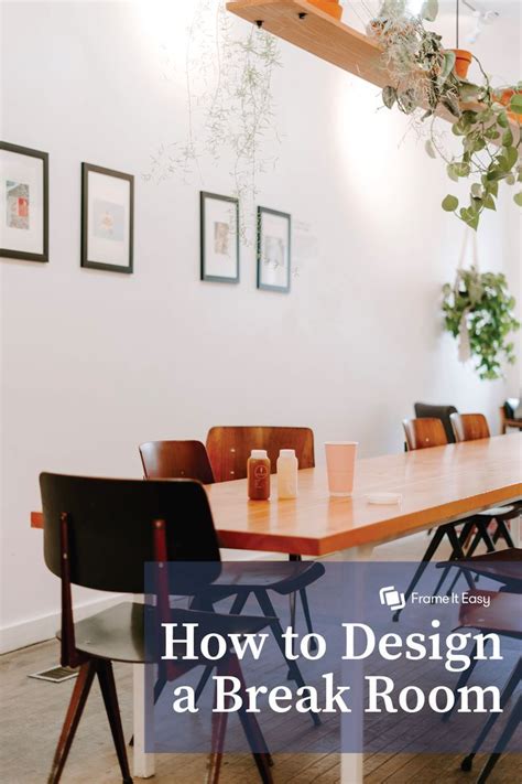 Long Wooden Table With Juices And Coffee Cup Chairs And Hanging Plants