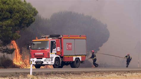 El Gobierno Confía En Que El Incendio De Moguer Esté Controlado Y