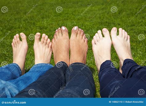Naked Toes In A Park Stock Photo Image Of Foot Heel 14862110