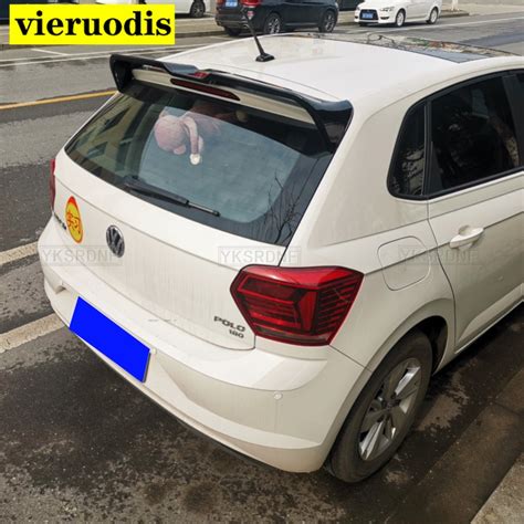 Oettinger Style Roof Spoiler For Volkswagen Polo MK5 6R 6C 2011 2018