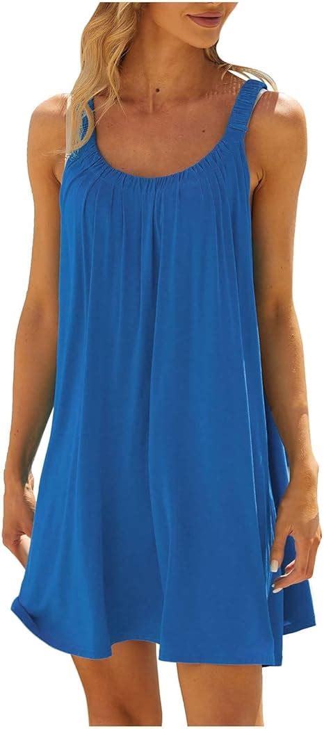 Generisch Beach Dress For Women Bikini Blanket Casual Vacation Short Dresses Summer