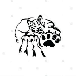 Clemson Paw Vector at Vectorified.com | Collection of Clemson Paw ...
