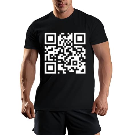 Amazon Fuck You QR Code Shirt Back Print Fuck You QR Code Message Funny QR Code Shirts