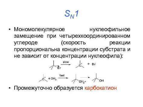 Часть 1 Основные интермедиаты в органических реакциях