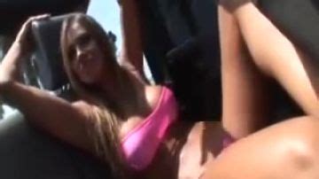 Busty Milf Car Play Porn