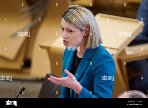 Edinburgh Scotland, UK 23 April 2024. Cabinet Secretary for Education