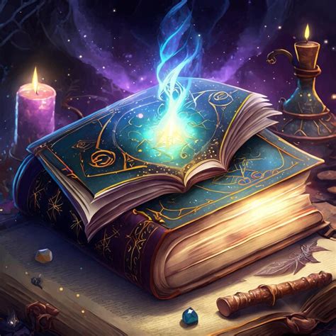 Книга магических заклинаний и колдовства 3d | Премиум векторы