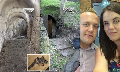 Tunnel vision! Moment mother finds secret underground passageway and ...