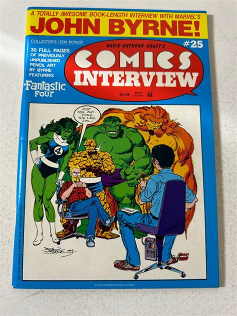Comics Interview 25 Vfnm — The Canadian Comic Bin