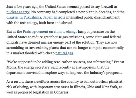 Nuclear Plants, Despite Safety Concerns, Gain Support as Clean Energy Sources – JunkScience.com