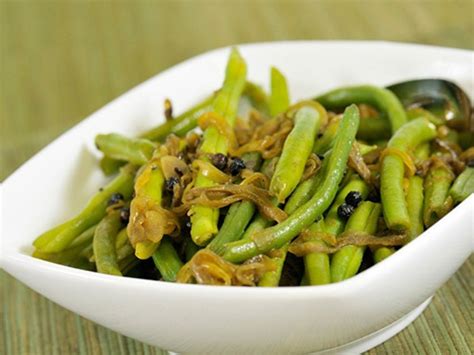 Haricots Verts à La Lyonnaise Recipe Green Beans Food Recipes