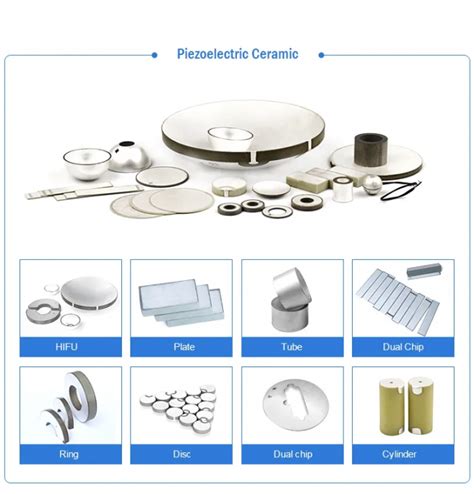 25mm 2 5mhz Ultrasonic Piezoelectric Ceramic Disc Half Moon For