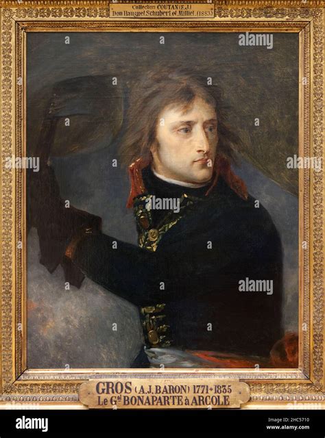 Bonaparte Au Pont Darcole Portrait De Napoleon Bonaparte 1769 1821